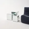 sweeek - Kubischer Tisch mit Spiegelglas, Sofaende, Produktbild-Vorschau 7