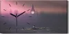 Leinwand Uhr Küche Wohnzimmer Bild 60x30 Malerei Boot Kind Produktbild-Vorschau 1