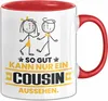 Cousin Geschenk Tasse So Gut Kann Nur Ein Cousin Aussehen Produktbild-Vorschau 1
