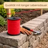 Maurerschnur rot Richtschnur 100m 2mm reißfeste Schnur Produktbild-Vorschau 6
