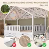 Crazy Pine Letto a Casetta con Cassetto 120x200 cm – Letto Anteprima dell’immagine prodotto 6