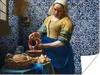 MuchoWow® Poster Milchmädchen - Delfter Blau - Vermeer - Produktbild-Vorschau 1