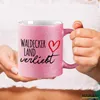 Huuraa Glitzertasse Waldecker Land verliebt 330ml Pink Produktbild-Vorschau 3