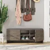 Ława DECORTIE Zulla ciemna kawa 110 x 37 x 43 cm Podgląd zdjęcia produktu 2