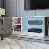 Mondeer TV-Lowboard Armoire TV avec éclairage LED largeur Voir les images du produit 10