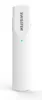 A white Bluetooth headset is shown against a white background. Produktbild-Vorschau
