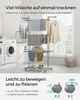 SONGMICS Wäscheständer, Standtrockner 4 Ebenen, mit Rollen, Produktbild-Vorschau 3