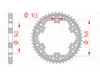 AFAM Kettenrad 92635-47 Hinten für BMW MOTORCYCLES F Stahl Produktbild-Vorschau 3