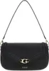 Guess Guess Dea Flap Shoulder Umhängetasche Schwarz Produktbild-Vorschau 5