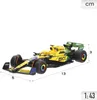 Bburago 1:43 RACE Formel F1 – McLaren F1 Team MCL38 Senna Produktbild-Vorschau 6