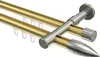 Interdeco Innenlaufstange / Gardinenstange mit Innenlauf Produktbild-Vorschau 1
