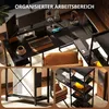 HOMCOM Schreibtisch, L-förmiger Computertisch 137 x 140 x Produktbild-Vorschau 6