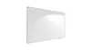 A white whiteboard with a silver frame, shown at an angle against a white background. Náhled obrázku produktu