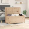 Cassapanca 110x50x45,5 cm in legno di pino massiccio Anteprima dell’immagine prodotto 2