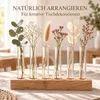 Reagenzgläser groß als Vaseneinsatz auf einer gedeckten Tafel, Ø 3 cm Produktbild-Vorschau