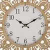 Mauro Ferretti Wanduhr geschnitzt Ø 60x4,5 cm naturweiß Produktbild-Vorschau 9