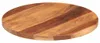 vidaXL Tischplatte Massivholz Akazie Rund 25-27 mm 50 cm Produktbild-Vorschau 7