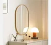 Ovaler Spiegel 80x40cm mit goldenem Rahmen Produktbild-Vorschau 5