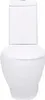 vidaXL WC Ceramiczna toaleta łazienkowa Okrągły pionowy Podgląd zdjęcia produktu 11