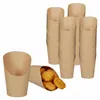 Relaxdays Kraftpapier Becher 100er Set, abgeschrägt, Produktbild-Vorschau 8
