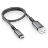 deleyCON 0,30m Micro USB Kabel USB-A auf Micro USB Adapter Produktbild-Vorschau 1
