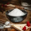 Mesko Home MS 3164 kuchynská váha čierna pultová okrúhla Náhľad obrázku produktu 9