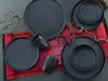 CreaTable, 23860, Uno Black, Kombiservice 16-tlg, Steinzeug Produktbild-Vorschau 5