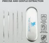 H&S Mitesserentferner & Pickelentferner Set - Edelstahl Produktbild-Vorschau 3