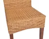 MiaMöbel Esszimmerstuhl 46x98x45 cm Modern Rattan Honig Produktbild-Vorschau 3