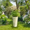 Prosperplast Blumentopf TUBUS SLIM Weiß 25 cm Produktbild-Vorschau 4