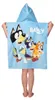 Toalla de algodón tipo poncho con capucha, diseño Bluey, Vista previa de la imagen del producto 3