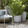 Capi Blumentopf Nature Rib Oval 35 x 34 cm Elfenbeinfarben Produktbild-Vorschau 2