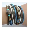 axy Echtlederarmband Lederarmband Wickelarmband Armband für Produktbild-Vorschau 4
