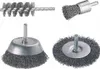 wolfcraft 4-tlg. Drahtbürsten-Set Rundschaft 2133000 Produktbild-Vorschau 9