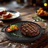 1.08 Piastra grill in ghisa Ø 30 cm con 2 maniglie Anteprima dell’immagine prodotto 7