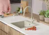 PRIMAGRAN Spülbecken Beige 48x50cm, Granitspüle 1 Becken + Produktbild-Vorschau 7