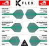 Target K-Flex Flightsystem No.2 19 mm krátký zelený Náhled obrázku produktu 5