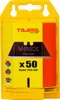 TAJIMA V-REX TRAPEZKLINGEN Spender mit 50 Klingen SB-Karte Produktbild-Vorschau 1