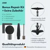 AARON Sport One Fahrradpumpe Standpumpe Schwarz/Grau Produktbild-Vorschau 5