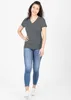 JAKO Damen T-Shirt Organic, Farbe:steingrau, Größe:34 Produktbild-Vorschau 5