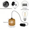 2er Set Batterriebetriebene Boho Pendelleuchten mit Produktbild-Vorschau 3