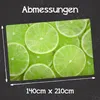 Küchenmatte 140x210 cm Vinylmatte Bodenmatte Dekoration - Produktbild-Vorschau 6