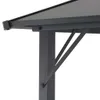vidaXL Gartenpavillon mit Dach Aluminium 3×3 m Anthrazit Produktbild-Vorschau 3
