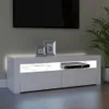 Mobile TV con luci LED bianco 120x35x40 cm Anteprima dell’immagine prodotto 3