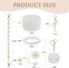 Weiß Cup Zubehör Set, Wasserflasche Griff Riemen, Siliocne Produktbild-Vorschau 4