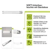 LED Wandlampe "Soft" mit Steckdose blendarm warmweiß Produktbild-Vorschau 2