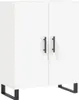 vidaXL Highboard Weiß 69,5x34x180 cm Holzwerkstoff - Produktbild-Vorschau 8