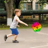 Záhradná gumová lopta Plážová vodeodolná hra Rainbow Fun Náhľad obrázku produktu 7
