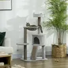 PawHut Arbre à chat Arbre à chat avec colonne de sisal Cave Voir les images du produit 2