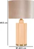 Mauro Ferretti Tischlampe Perly Ø 40,5x69,5cm Glas Gold E27 Produktbild-Vorschau 7